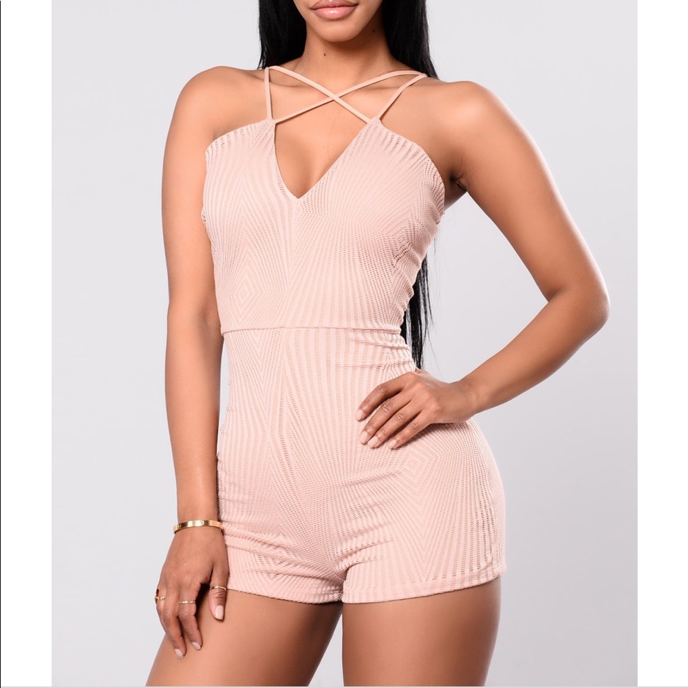 FASHION NOVA CROSS MY LOVE ROMPER ✨